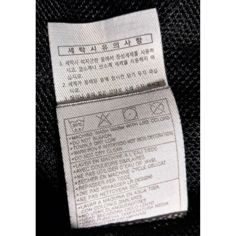Dickies Mens L Black Ripstop Nylon Packable Hooded Windbreaker Jacket Lightweigh - Picture 15 of 15